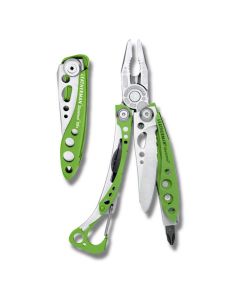 Leatherman Skeletool Combo Set with Sublime Green 6061-T6 Aluminum Handle and 420HC Stainless Steel Blades and Tools Model 83245