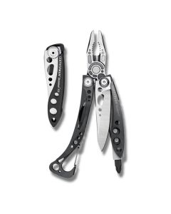 Leatherman Skeletool Combo Set with Black 6061-T6 Aluminum Handle and 420HC Stainless Steel Blades and Tools Model 832450