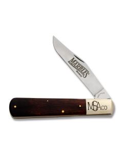 Marble's Granddaddy Barlow 4.625" with Walnut Handles and Stainless Steel Plain Edge Blades