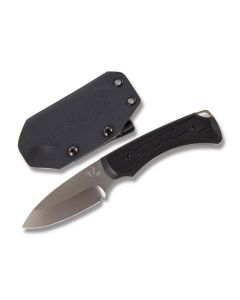 Medford Knives The Colonial Fixed Blade with Black G-10 Handle and Satin Coated CPM-3V Steel 3.25" Drop Point Plain Edge Blade with Black Kydex Sheath Model MK90DN08KB