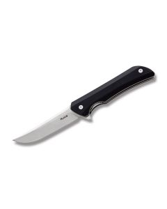 Ruike Hussar with Black G-10 and 3Cr14N Handle and 14C28N Drop Point Plain Edge Blade Model P121-B