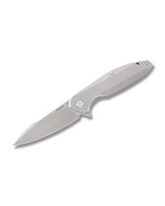 Ruike P128-SF with 3CR14N Stainless Steel Handle and 14C28N Modified Clip Point Blade Model P128SF