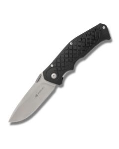 Steel Will Druid Linerlock with Nylon and Fiber Glass Handles and N690Co Steel 3.74” Spear Point Plain Edge Blade Model 290
