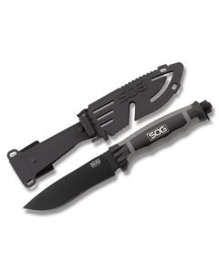 SOG Bladelight Tactical with Glass Reinforced Handle and 8Cr13Mov Stainless Steel 4.50" Clip Point Plain Edge Blade Model BLT22K-CP