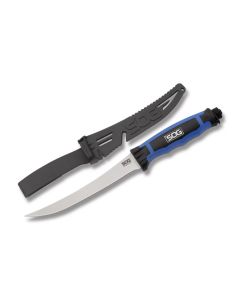 SOG Bladelight Fillet Knife with Glass Reinforced Handle and 8Cr13Mov Stainless Steel 6" Filet Plain Edge Blade Model BLT31K-CP