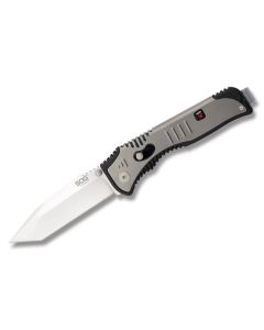 SOG Flashback Tanto with Glass Reinforced Handle and AUS-8 Stainless Steel 3.439" Tanto Plain Edge Blade Model SAT003-CP