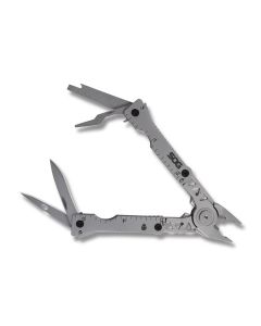 SOG Knives Sync 1 Multi-Tool with Bead Blasted Coated 5CR15MOV Stainless Steel Construction Model SN1001CP