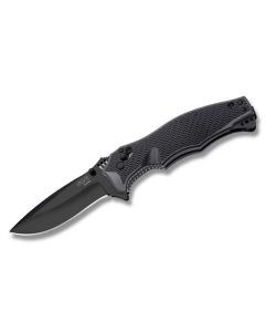 SOG TiNi Vulcan with Zytel Handle and VG-10 Stainless Steel 3.50" Drop Point Plain Edge Blade Model VL11