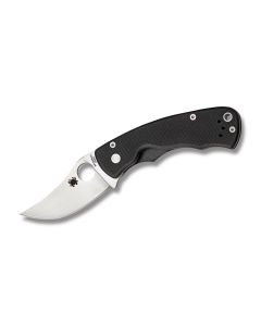 Spyderco Reinhold Rhino with G-10 Handles and CTS BD1 Steel 2.35" Clip Point Plain Edge Blade Model C210GP