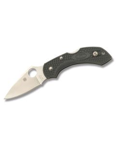 Spyderco Dragonfly II with British Racing Green FRN Handles and Satin Coated ZPD-189 Stainless Steel 2.25" Drop Point Plain Edge Blade Model C28PGRE2