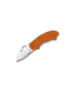 Spyderco C64JPBORE Meerkat with Orange FRN Handle and Satin Coated HAP40/SUS410 Steel Blade Model C64JPBORE