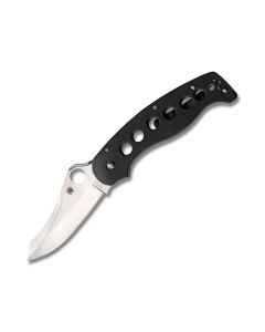 Spyderco A.T.R. 2 with Black G-10 Handle and Satin Coated CPM-S30V Stainless Steel 3.439" Clip Point Plain Edge Blade Model C70GP2