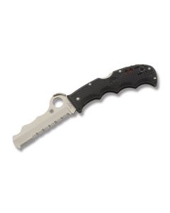 Spyderco Assist I with Black FRN Handle and Satin Coated VG-10 Stainless Steel 3.688" Combo Edge Blade Model C79BK