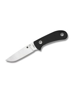 Spyderco Junction with G-10 Handles and PSF27 Steel 4.15" Drop Point Plain Edge Blade Model FB38GP