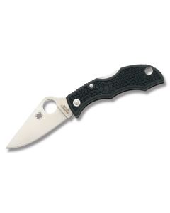 Spyderco Ladybug 3 with British Racing Green FRN Handle and Satin Coated ZDP-189 Steel 1.983' Clip Point SpyderEdge Blade Model LGREP3