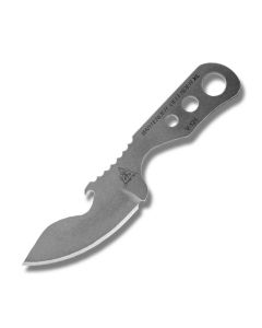 Tops Knives Bartender Defender XL with Tumble Finish 1095 Carbon Steel Contruction and 2.13" Drop Point Plain Edge Blade Model BAR-XL