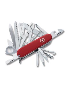 Victorinox SwissChamp 3.625" with Red Composition Handle and Stainless Steel Blades and Tools Model 5069R