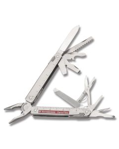 Victorinox Swiss Tool X 4.938" with Stainless steel Blades and Tools with Black Nylon Sheath Model 53936