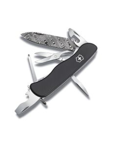 Victorinox 2017 Limited Edition Outrider with Epicurean Handle Scales and Damast Steel Blade Model 0.8501.J17