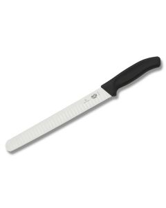 Victorinox 9-7/8" Slicing Knife with Black Fibrox Handle and Stainless Steel Blade Model 6.8223.25US1