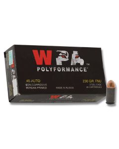 Wolf Polyformance 45 ACP 230 Grain Full Metal Jacket 500 Rounds